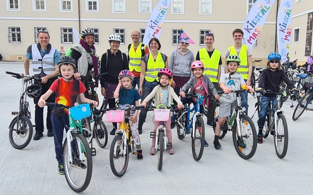 1. Kidical Mass in St. Pölten